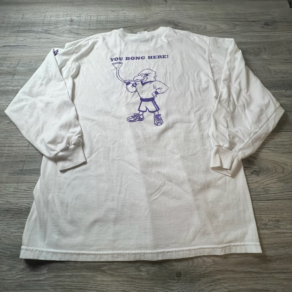 Jerzees Long Sleeve T-Shirt Mens L Whitewater Homecoming‎ 2003 You Bong Vintage